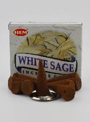 Encens en Cônes - Sauge Blanche