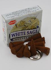 Encens en Cônes - Sauge Blanche