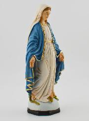Statue de la Vierge Miraculeuse Marbre et Résine - 15cm