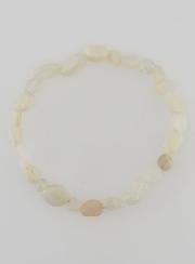 Bracelet en Pierre de Lune Roulée Véritable