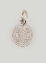 Médaille de Saint Benoît en Acier Inoxydable - 10mm