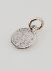 Médaille de Saint Benoît en Acier Inoxydable - 10mm