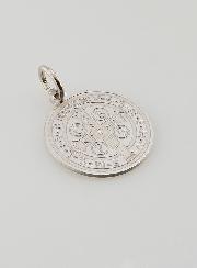 Médaille de Saint Benoît en Acier Inoxydable - 19mm