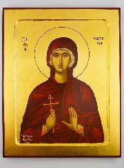 Icône Religieuse Sainte Nathalie - 30cm