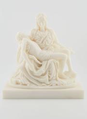 Statue La Pietà de Michel-Ange en Albâtre - 18 cm