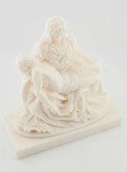 Statue La Pietà de Michel-Ange en Albâtre - 18 cm