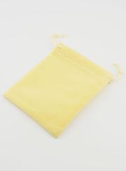 Pochette Chapelet Cadeau Velours 12cm - Beige