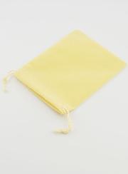 Pochette Chapelet Cadeau Velours 12cm - Beige