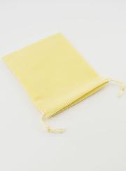 Pochette Chapelet Cadeau Velours 12cm - Beige