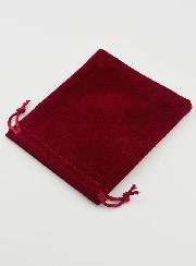 Pochette Chapelet Cadeau Velours 12cm - Rouge