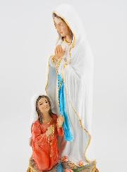 Statue Religieuse - Apparitions de Notre Dame de Lourdes - 30 cm