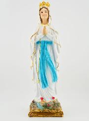 Statue Religieuse Vierge Couronnée - 30cm