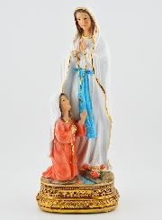 Statue Religieuse - Apparitions de Notre Dame de Lourdes - 20 cm