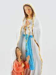 Statue Religieuse - Apparitions de Notre Dame de Lourdes - 20 cm