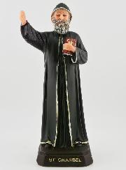 Statue Religieuse de Saint Charbel - 20 cm