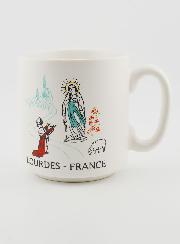 Souvenir de Lourdes - Mug Apparitions