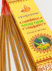 Encens Indien Ayurvedic - 15 Bâtonnets - Fresh Nature