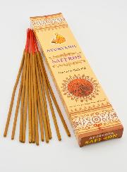 Encens Indien Ayurvedic - 15 Bâtonnets - Safran