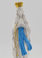 Statue Religieuse Vierge Marie Couronnée - 10cm