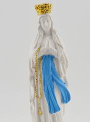 Statue Religieuse Notre Dame de Lourdes - 10cm