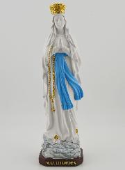 Statue Religieuse Vierge Marie Couronnée - 20cm