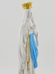 Statue Religieuse Vierge Marie Couronnée - 20cm