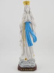 Statue Religieuse Vierge Marie Couronnée - 25cm