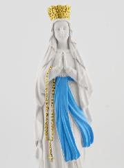 Statue Religieuse Vierge Marie Couronnée - 25cm