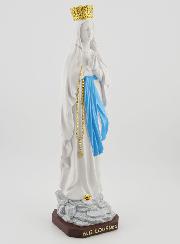 Statue Religieuse Notre Dame de Lourdes - 25cm