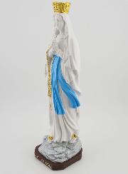 Statue Religieuse Notre Dame de Lourdes - 25cm