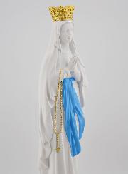 Statue Religieuse Vierge Marie Couronnée - 30cm