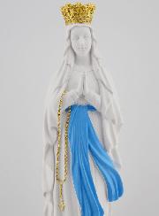 Statue Religieuse Vierge Marie Couronnée - 30cm