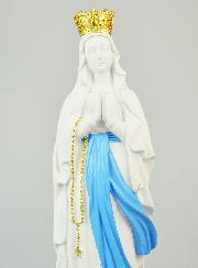 Statue Religieuse Vierge Marie Couronnée - 40cm