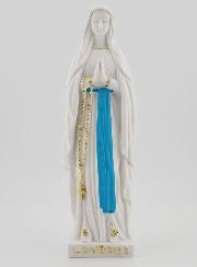 Statue Religieuse Notre Dame de Lourdes - 15cm