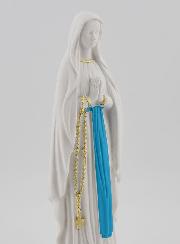 Statue Religieuse Notre Dame de Lourdes - 15cm