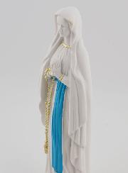 Statue Religieuse Notre Dame de Lourdes - 15cm