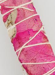 Smudge de Sauge Blanche & Pétales de Rose