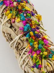 Smudge de Sauge Blanche & Confettis de Fleurs