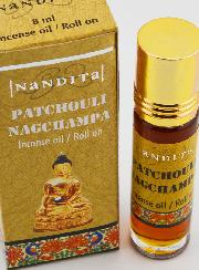 Roll On Huile Parfumée Patchouli & Nag Champa - 8ml