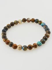 Bracelet en Pierre Naturelle de Chrysocolle 6mm
