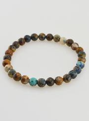 Bracelet en Pierre Naturelle de Chrysocolle 6mm