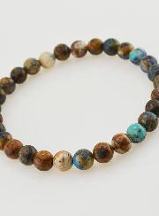 Bracelet en Pierre Naturelle de Chrysocolle 6mm
