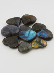 Pierre Naturelle de Labradorite - Coeur