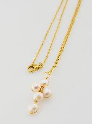 Collier Religieux Croix de Nacre & Obsidienne
