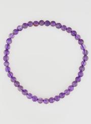 Bracelet en Pierre Naturelle d'Améthyste A - 4mm