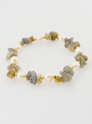 Bracelet en Pierre Naturelle Chips - Labradorite AA