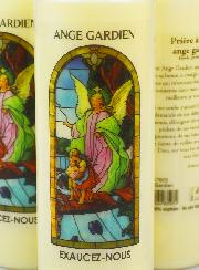 3 Bougies de Neuvaine à son Ange-Gardien avec Prière