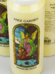 3 Bougies de Neuvaine à son Ange-Gardien avec Prière