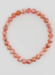 Bracelet en Pierre Naturelle de Rhodochrosite AA -  6mm