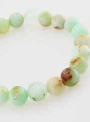 Bracelet en Pierre Naturelle de Chrysoprase A - 8mm
